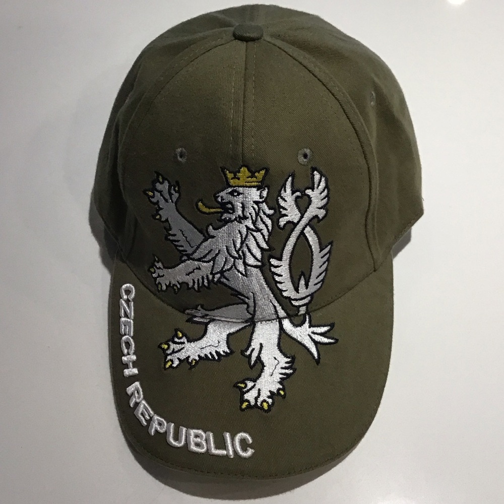 Olive Green Czech Republic Cap